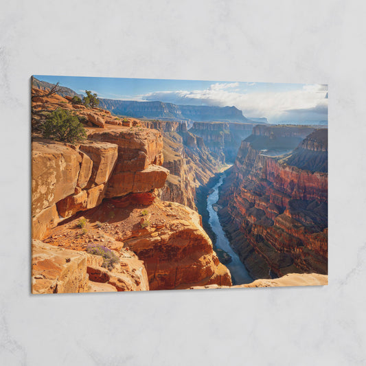 Toroweap Point Sunrise Canvas Print on gallery wrap