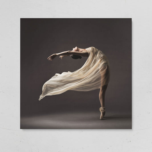 Ballerina in Motion Canvas Print on gallery wrap