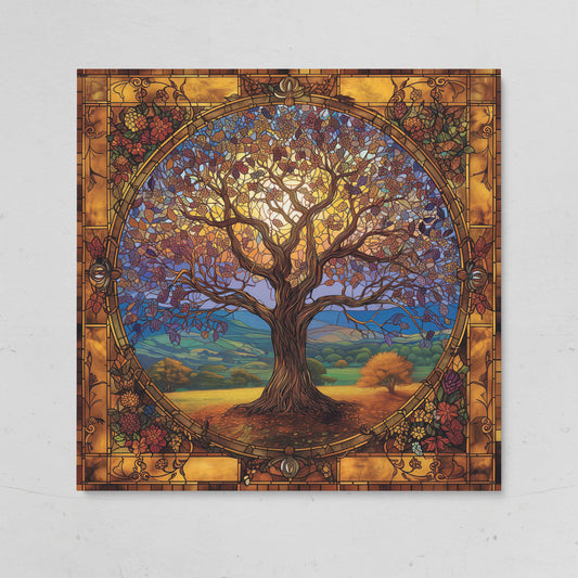 Yggdrasil Tree of Life Canvas on gallery wrap