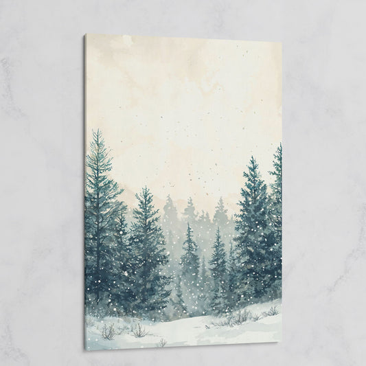 Winter Wonderland Canvas Print on gallery wrap