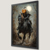 Headless Horseman Art Poster: Spooky Halloween Decor