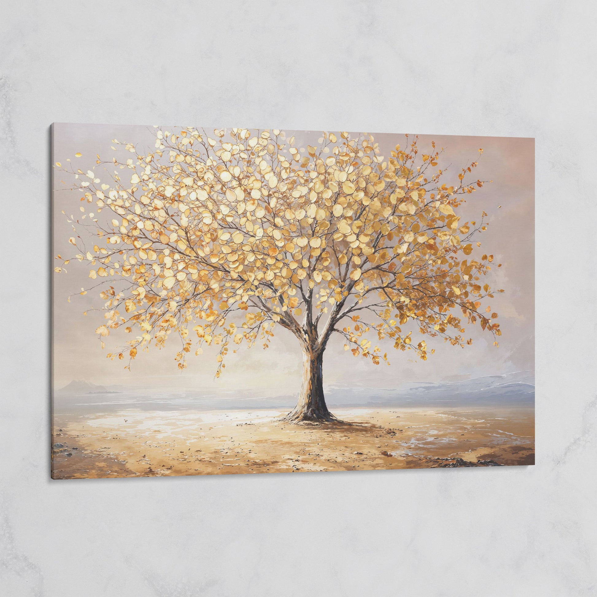 Golden Tree of Life Canvas on gallery wrap