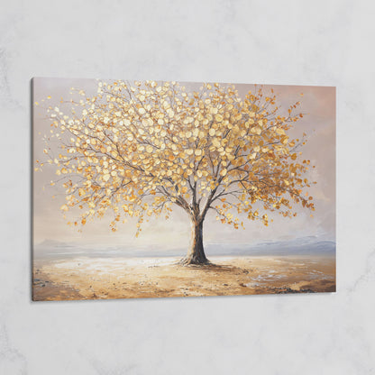 Golden Tree of Life Canvas on gallery wrap