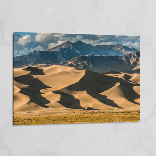 Great Sand Dunes Sunset Canvas Print on gallery wrap
