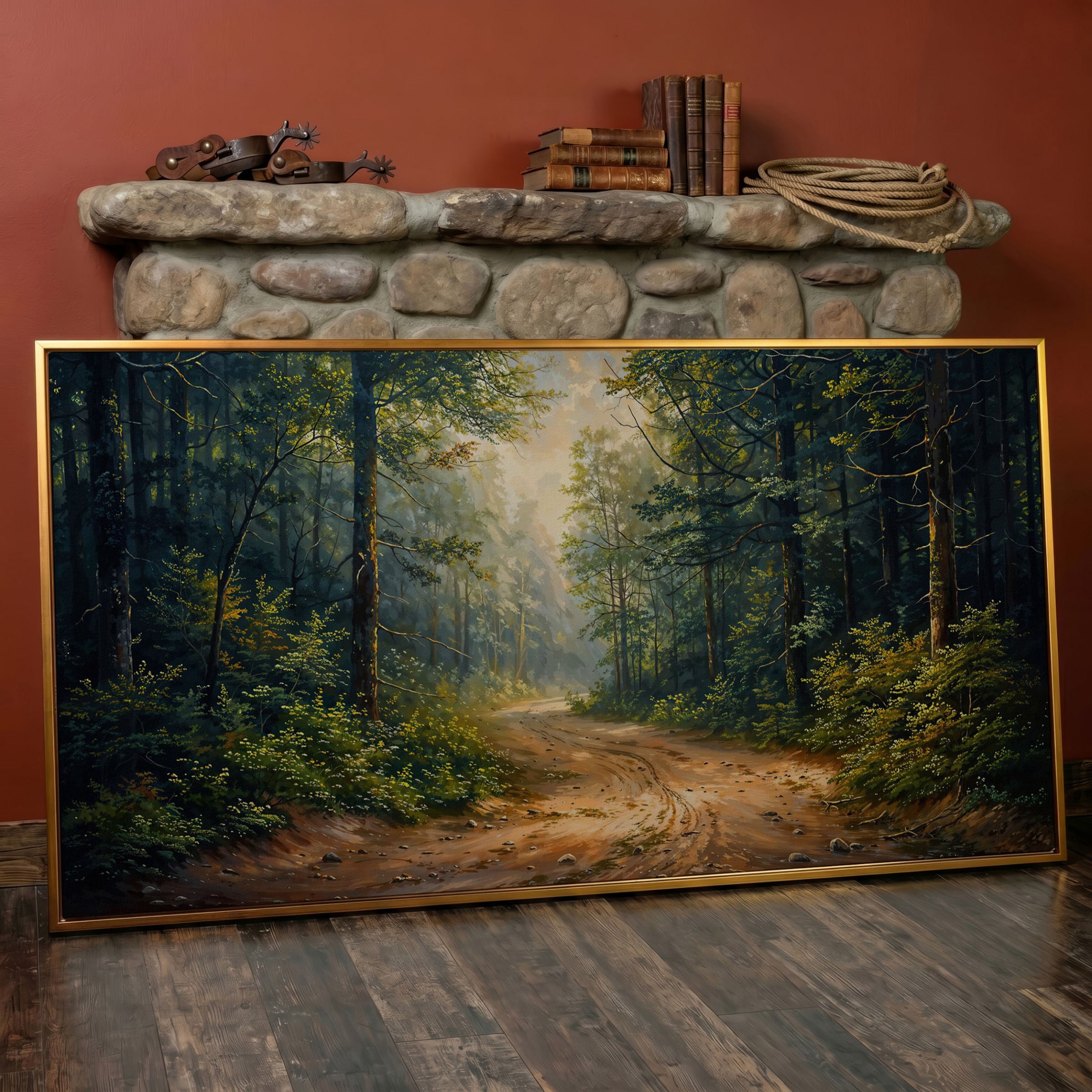 Forest Path Canvas Art up to 112 inches | LuxeCanvasArt