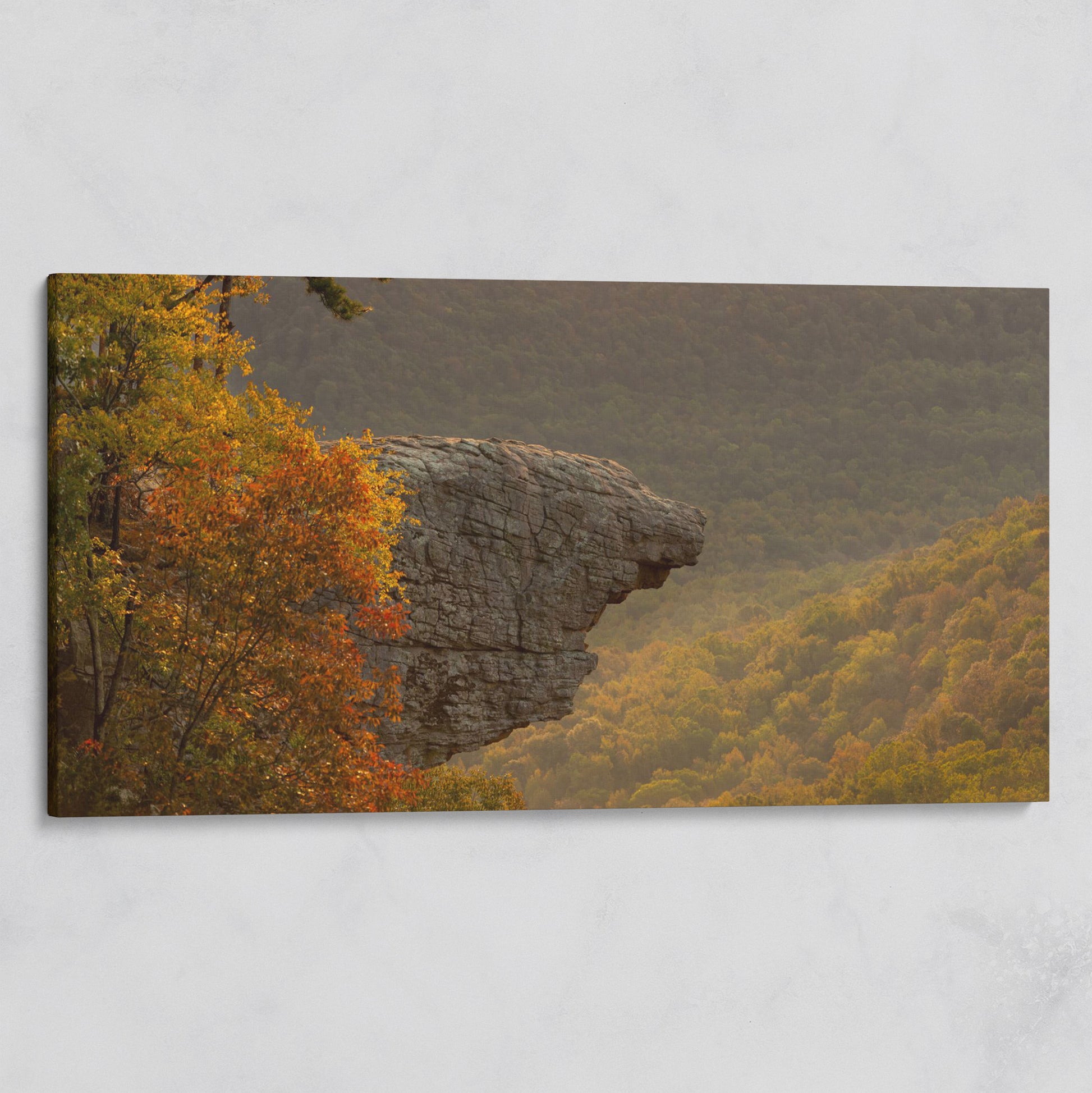 Ozark National Forest Sunrise Canvas on gallery wrap