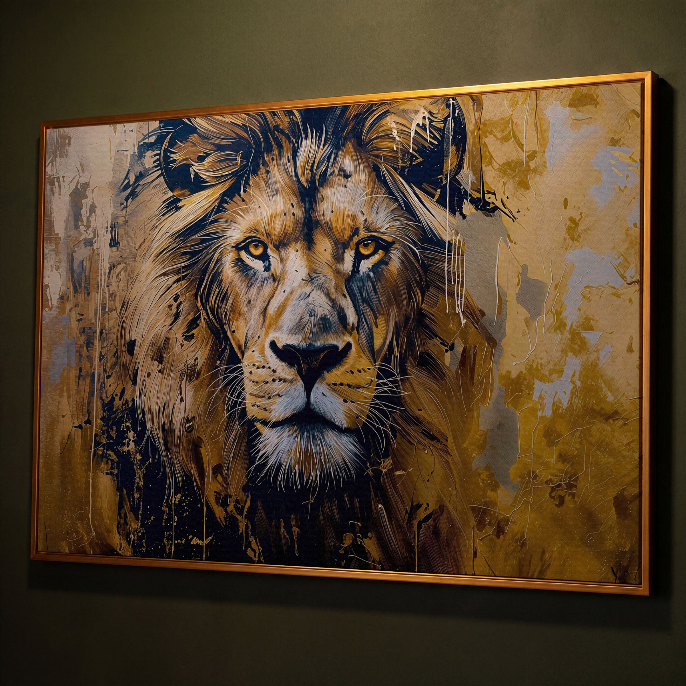 Lion Canvas – LuxeCanvasArt