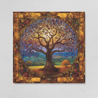 Yggdrasil Tree of Life Canvas on gallery wrap