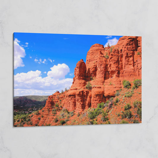 Sedona Cliffs Desert Landscape Canvas on gallery wrap