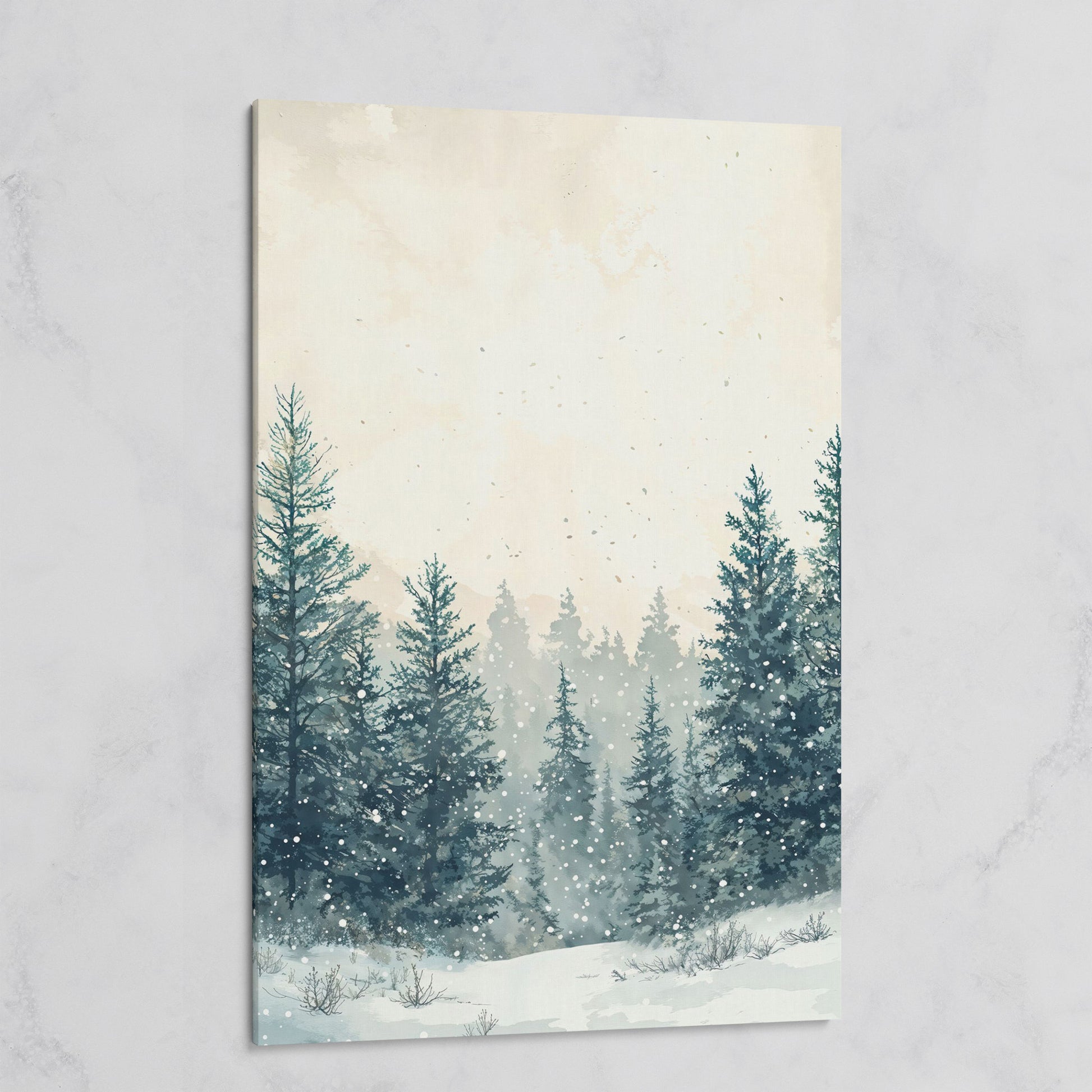 Winter Wonderland Canvas Print on gallery wrap