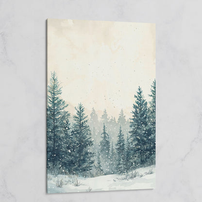 Winter Wonderland Canvas Print on gallery wrap