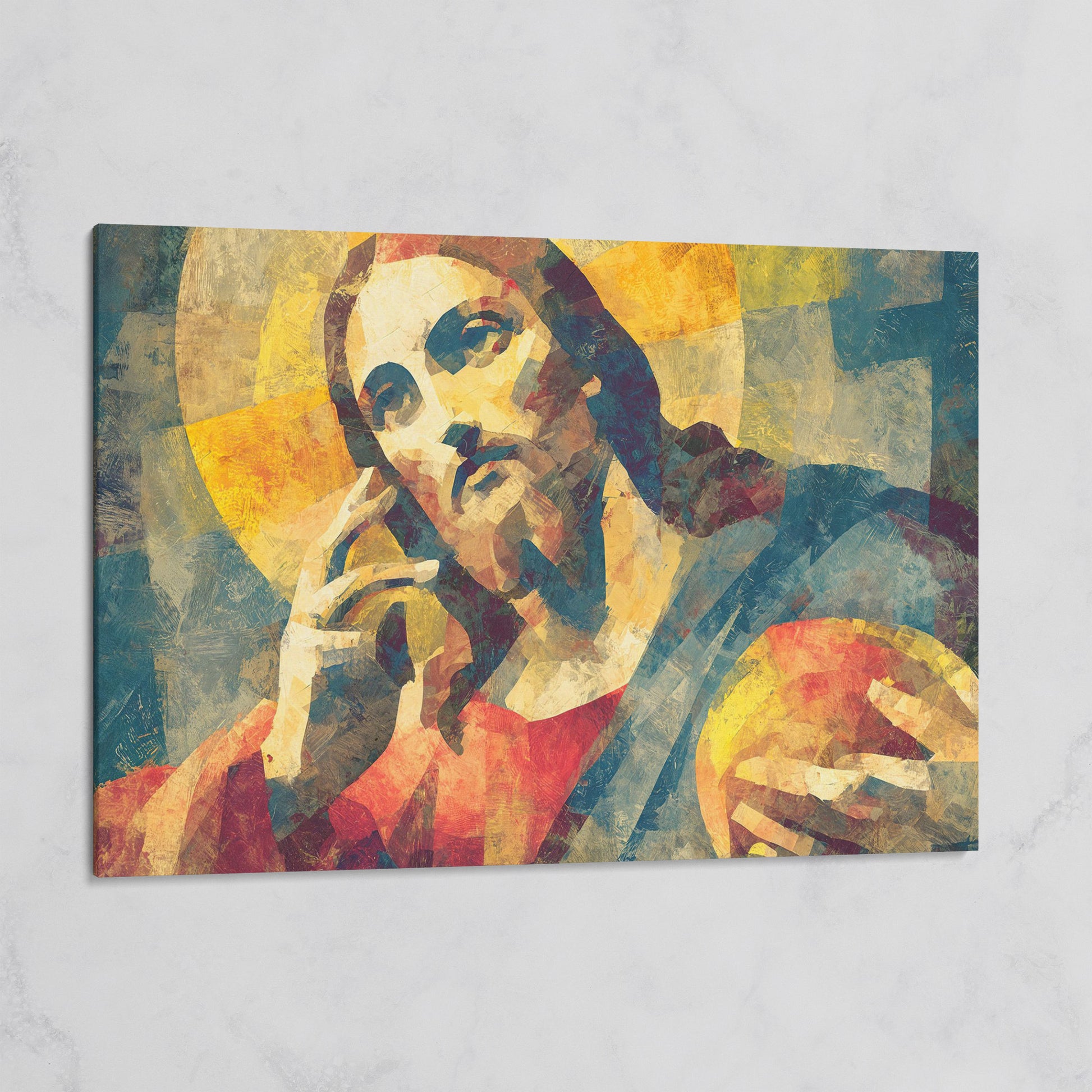 Portrait of Jesus Christ Canvas Wall Art on gallery wrap