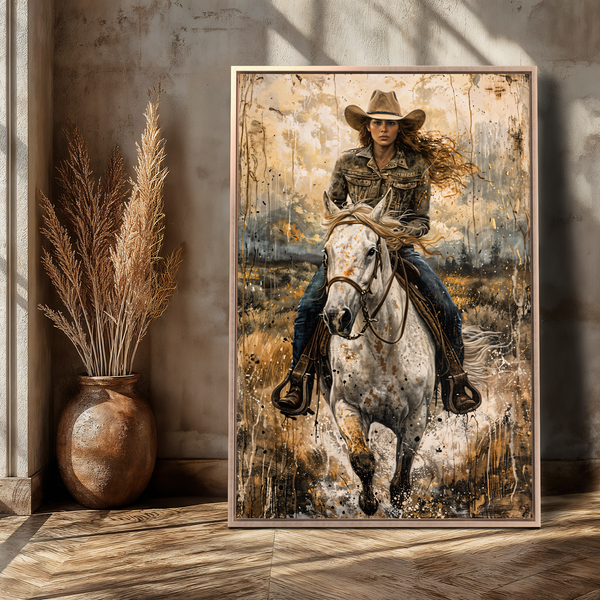 Western Riggings print/photo, cheapest framed.