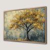 Abstract Autumn Foliage Canvas Print with Stunning Fall Tree