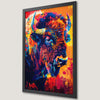 Abstract Bison Art Poster - Bring the Wild to Your Walls