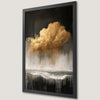 Abstract Cloud Seascape Art Poster - Modern Wall Decor