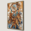 Abstract Feathers Dreamcatcher Canvas Print Wall Art