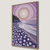Abstract Seascape Coastal Sunset Canvas Print