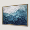 Abstract Seawater Flow Ocean Wave Canvas Print Art