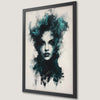 Abstract Woman Face Art Poster - Modern Wall Decor