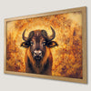American Buffalo Art Poster for Rustic Farmhouse Decor