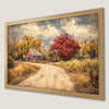 Autumn Barn Art Poster - Rustic Countryside Wall Decor