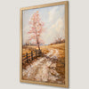 Autumn Country Road Art Poster - Rustic Wall Decor for Your Home