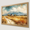 Autumn Countryside Art Poster | Mountain Landscape for Home