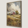 Autumn Countryside Barn Canvas Print Rustic Decor