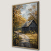 Autumn Countryside Barn Canvas Print Rustic Wall Art