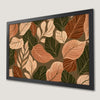 Autumn Foliage Bohemian Art Poster - Nature-Inspired Wall Decor