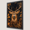 Autumn Forest Deer Art Poster - Majestic Wildlife Print for Your Home