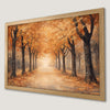 Autumn Forest Pathway Art Poster - Serene Nature Wall Decor