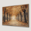 Autumn Forest Pathway Peaceful Nature Canvas Print Art