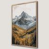 Autumn Forest Rocky Mountain Canvas Print Nature Art