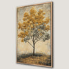 Autumn Landscape Tree in Field Canvas Print Art