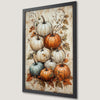 Autumn Pumpkin Harvest Art Poster for Cozy Home Decor