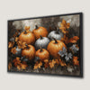 Autumn Pumpkins Canvas Print Rustic Fall Wall Art