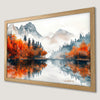 Autumn Reflections Art Poster - Capture Nature's Beauty on Your Wall
