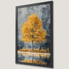 Autumn Yellow Leaves Tree Art Poster for Home Decor