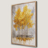 Autumnal Trees Canvas Print Rustic Fall Painting Wall Art