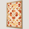 Azulejo Tile Art Poster | Warm Moroccan Patterns for Your Kitchen