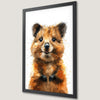 Baby Quokka Watercolor Art Poster - Charming Wall Decor