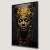 Beautiful Ethnic African American Woman Canvas Print