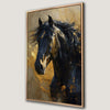 Beautiful Noble Horse Canvas Print Rustic Farmhouse Decor