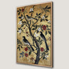Birds on Blooming Tree Canvas Print Botanical Art