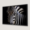 Black and White Zebra Safari Canvas Print Wall Art