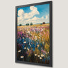 Blooming Meadow Art Poster - Summer Landscape for Your Wall