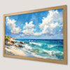 Blue Ocean Waves Art Poster | Captivating Seascape for Your Walls