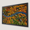 Blue Ridge Parkway Autumn Landscape Art Poster